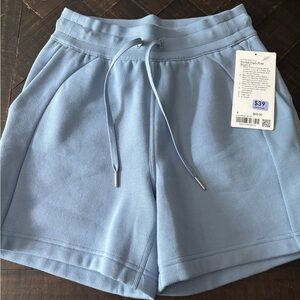 Lululemon Athletica Light Blue Athletic Shorts